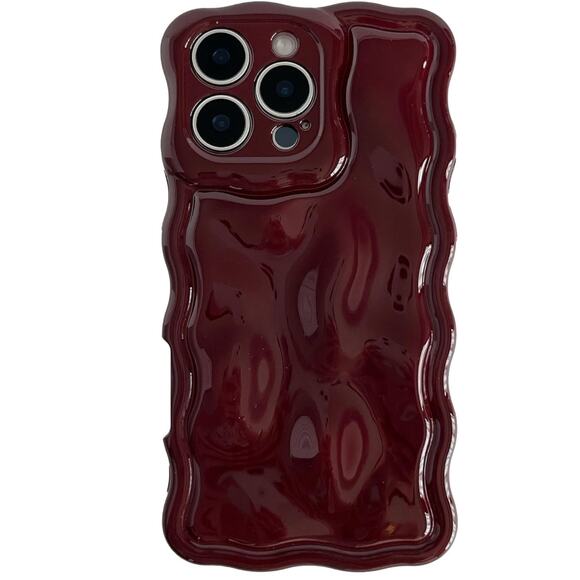 Caseative for iPhone 14 Case Maroon color new - Picture 1 of 2